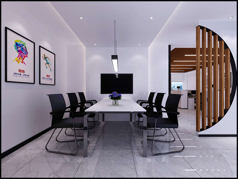 聚隆广场150m²办公区装修设计